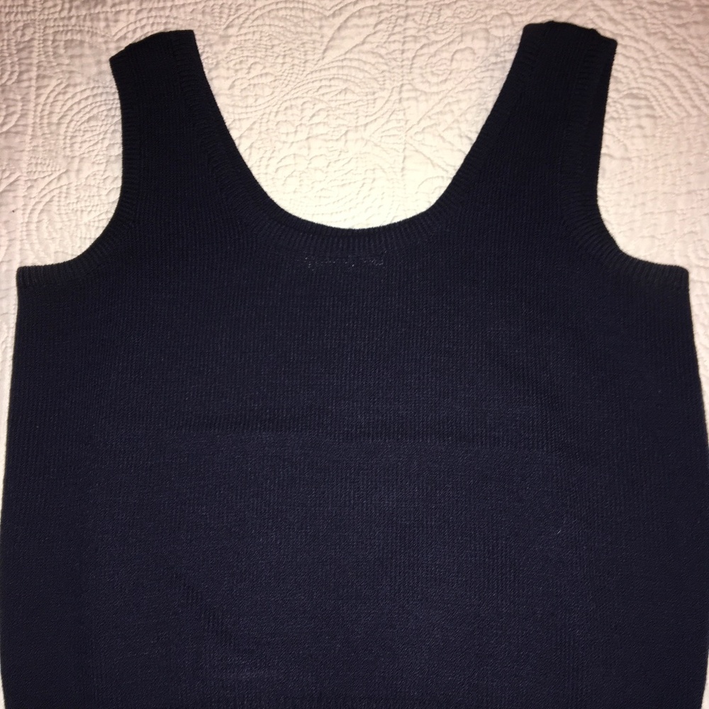 COPY - St. John Classic Navy Blue Shell